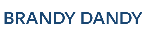 Brandy Dandy text logo