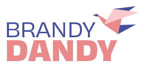 Brandy Dandy paper crane logo